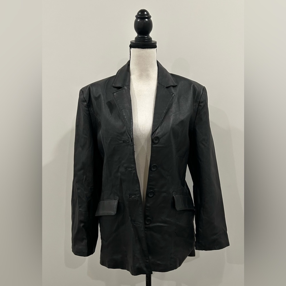 Vintage Oscar Piel Leather Jacket